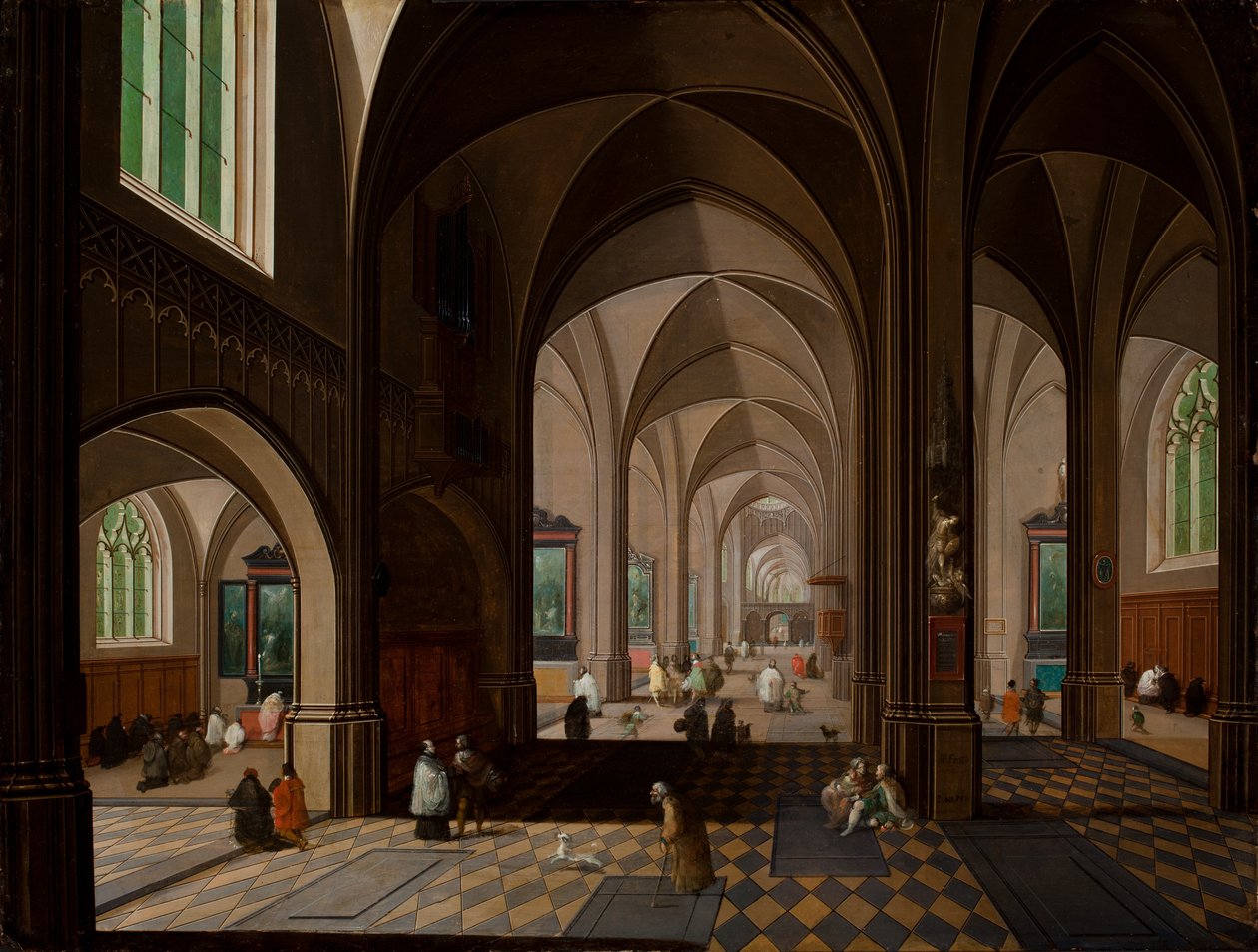 Church Interior by Pieter the Younger Neeffs