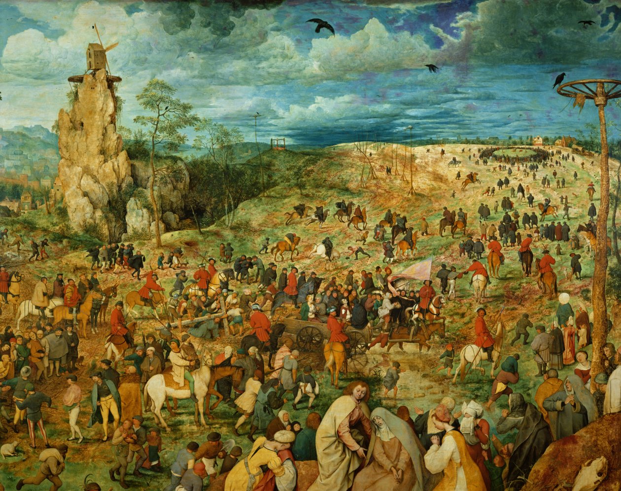 The Road to Calvary (detail) by Pieter Bruegel the Elder