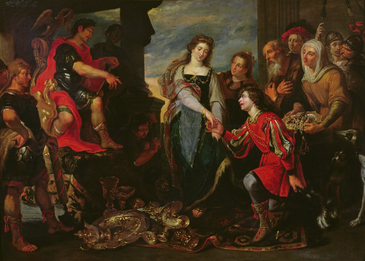 The Continence of Scipio by Pieter van Mol
