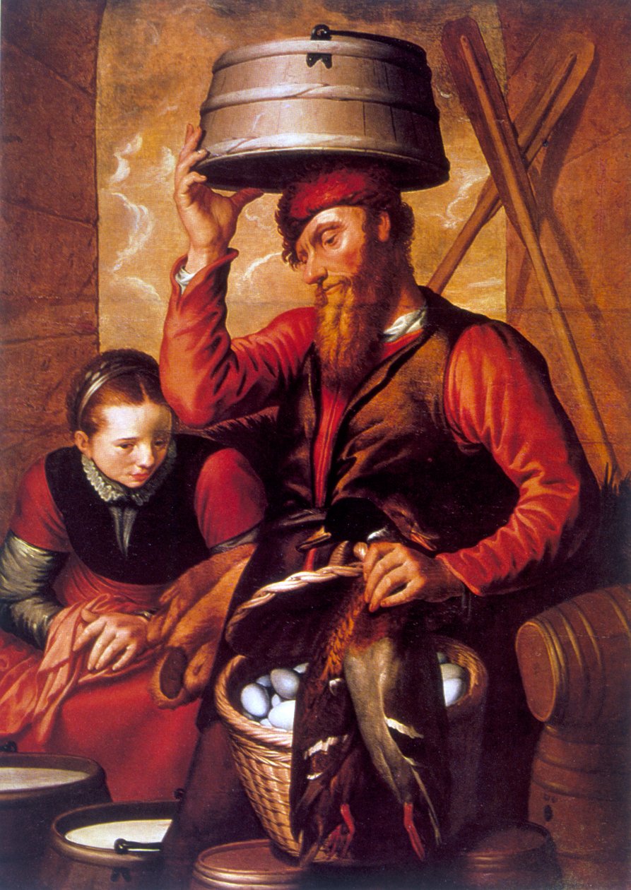 The Game Dealer by Pieter Aertsen
