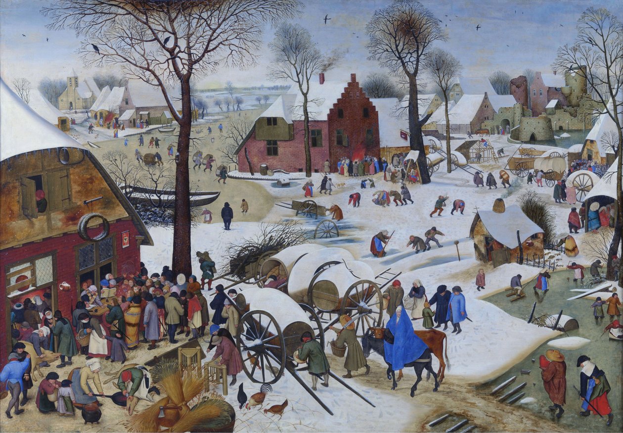 The Census at Bethlehem by Pieter Breughel the Younger