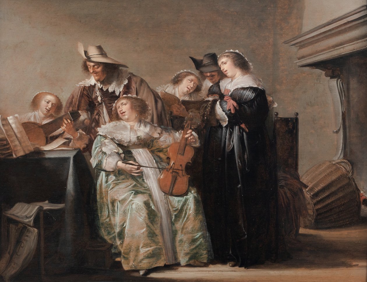 A Musical Company by Pieter Codde