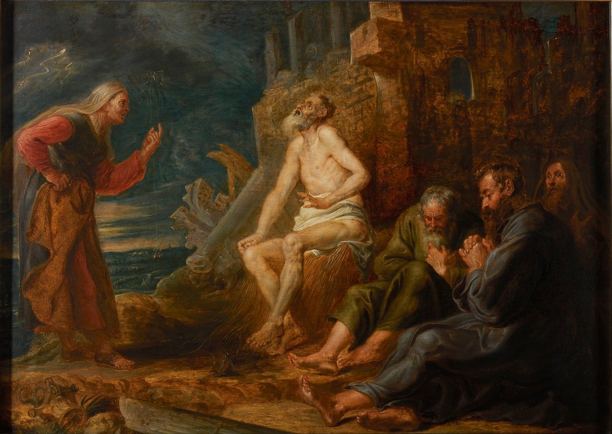 Job on the Dung Heap by Pieter Paul Rubens