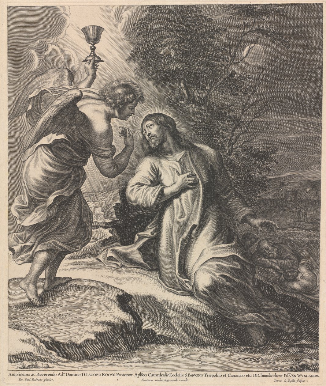 Christ on the Mount of Olives by Pieter de Bailliu