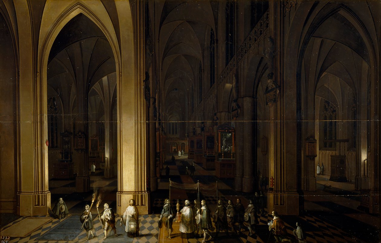 Interior of a Church by Pieter the Elder Neefs