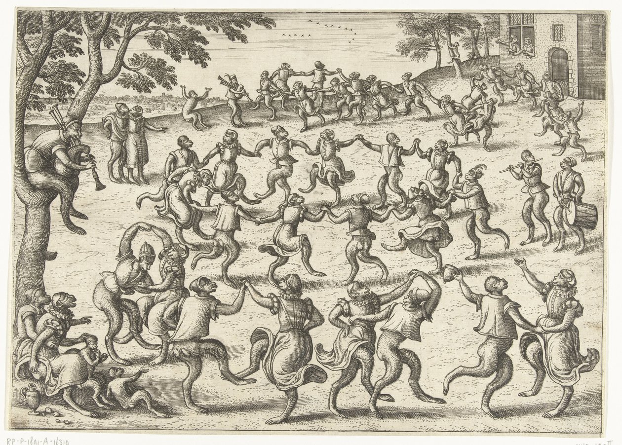 Round Dance by Pieter van der Borcht (I)