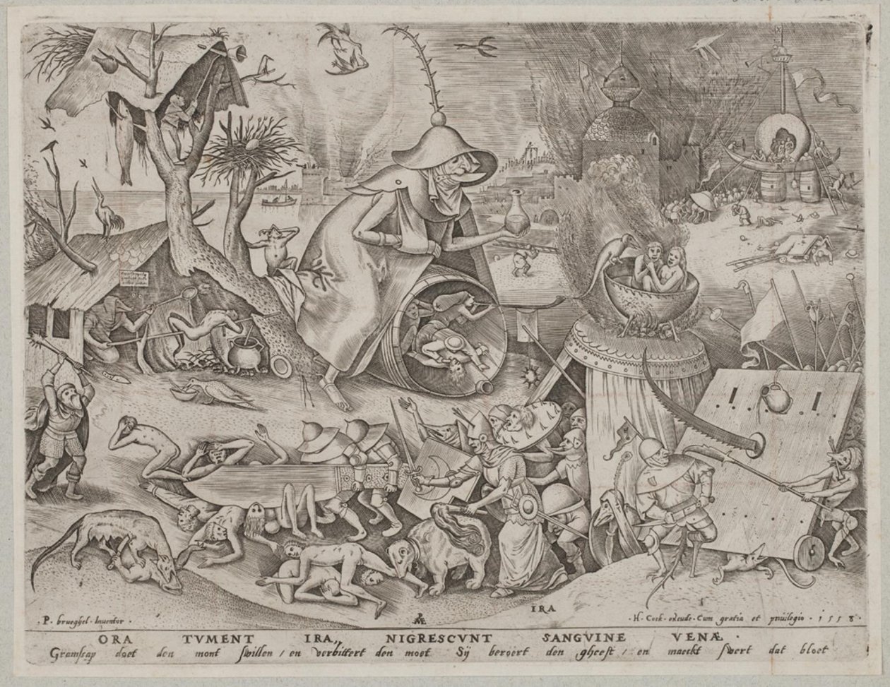 Anger by Pieter van der Heyden