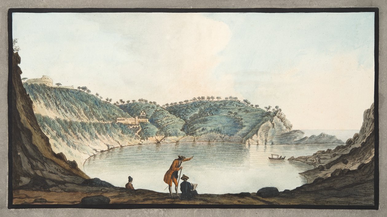 View of the Porto Pavone in the Island of Nisida, Plate XXII from 