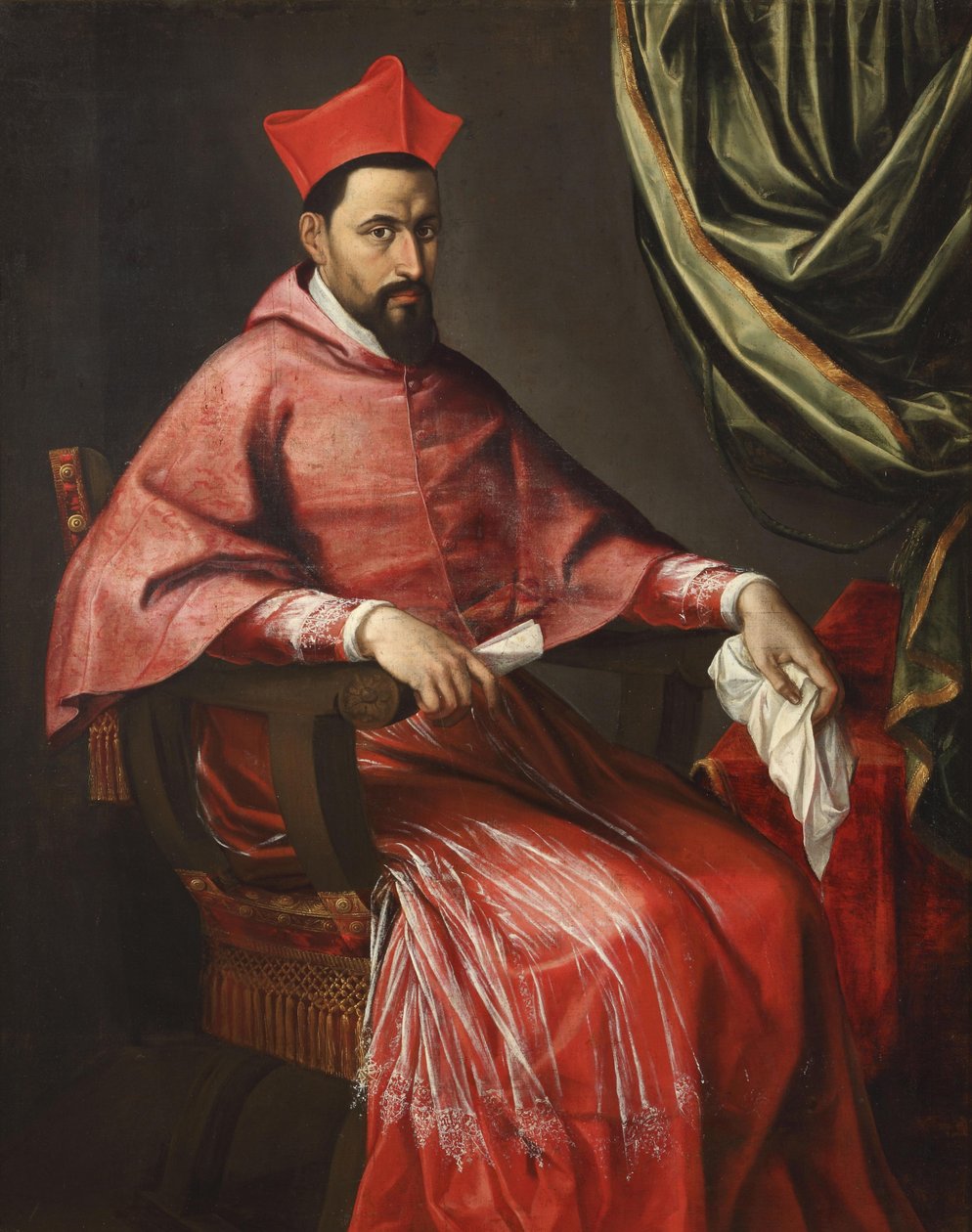 Portrait of a Cardinal by Pietro Facchetti