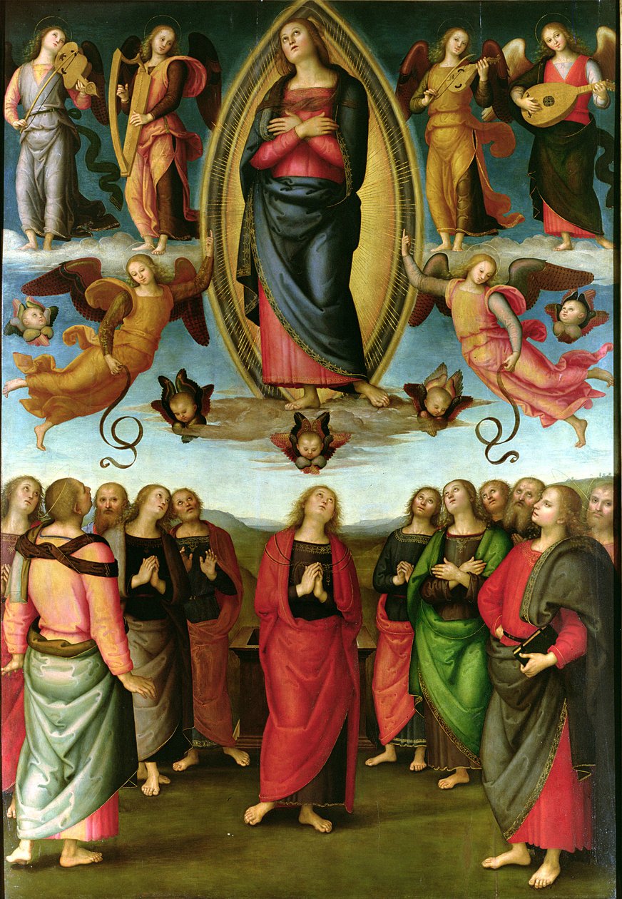 Assumption of the Virgin by Pietro Perugino
