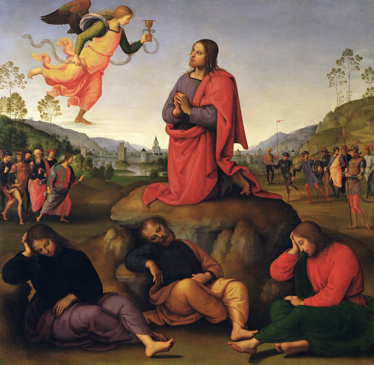 The Agony in the Garden by Pietro Perugino