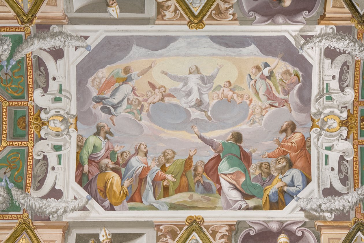 Vault with Frescoes by Pietro Sorri