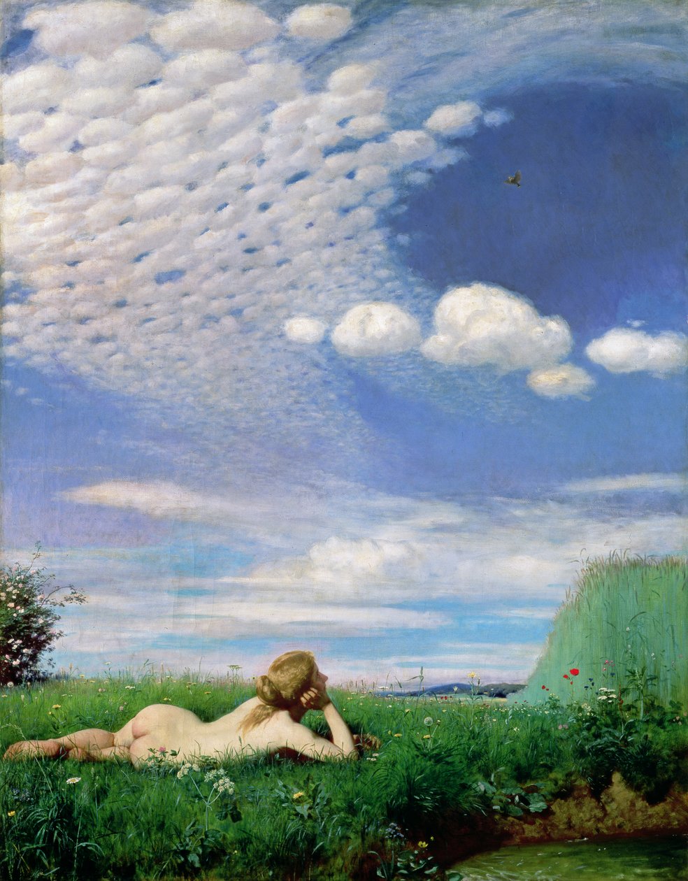The Lark, 1882 by Pál Szinyei Merse