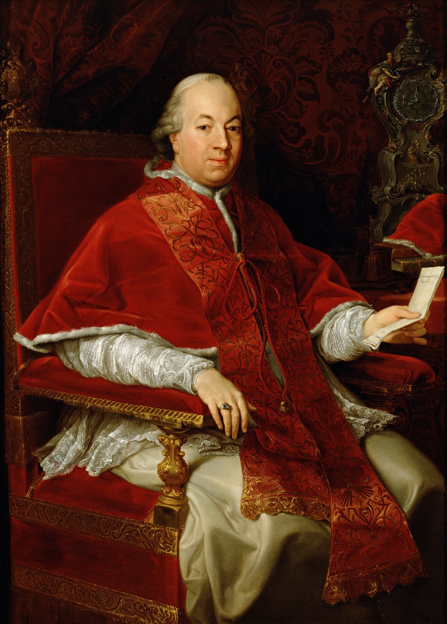 Pope Pius VI by Pompeo Girolamo Batoni