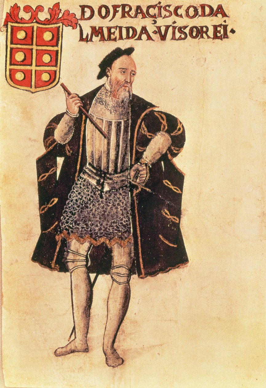 Francisco de Almeida (c.1450-1510), Portuguese Soldier and First Viceroy of the Indies by Portuguese School