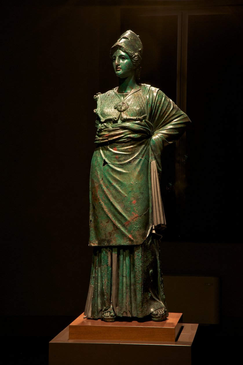 Minerva of Arezzo by Praxiteles