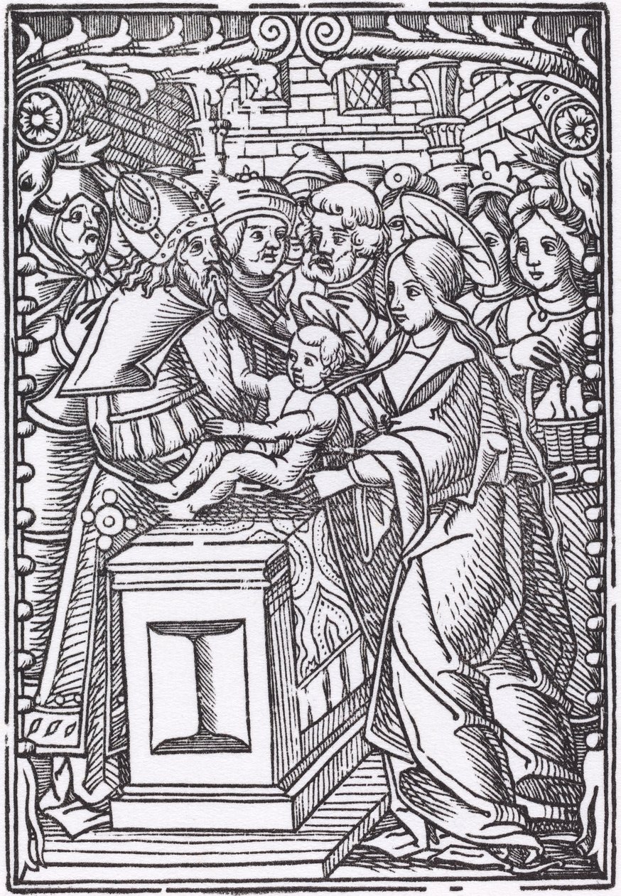 Presentation in the Temple by Probably French 16th Century