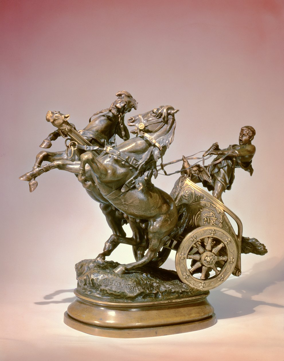 Charioteer by Prosper Lecourtier