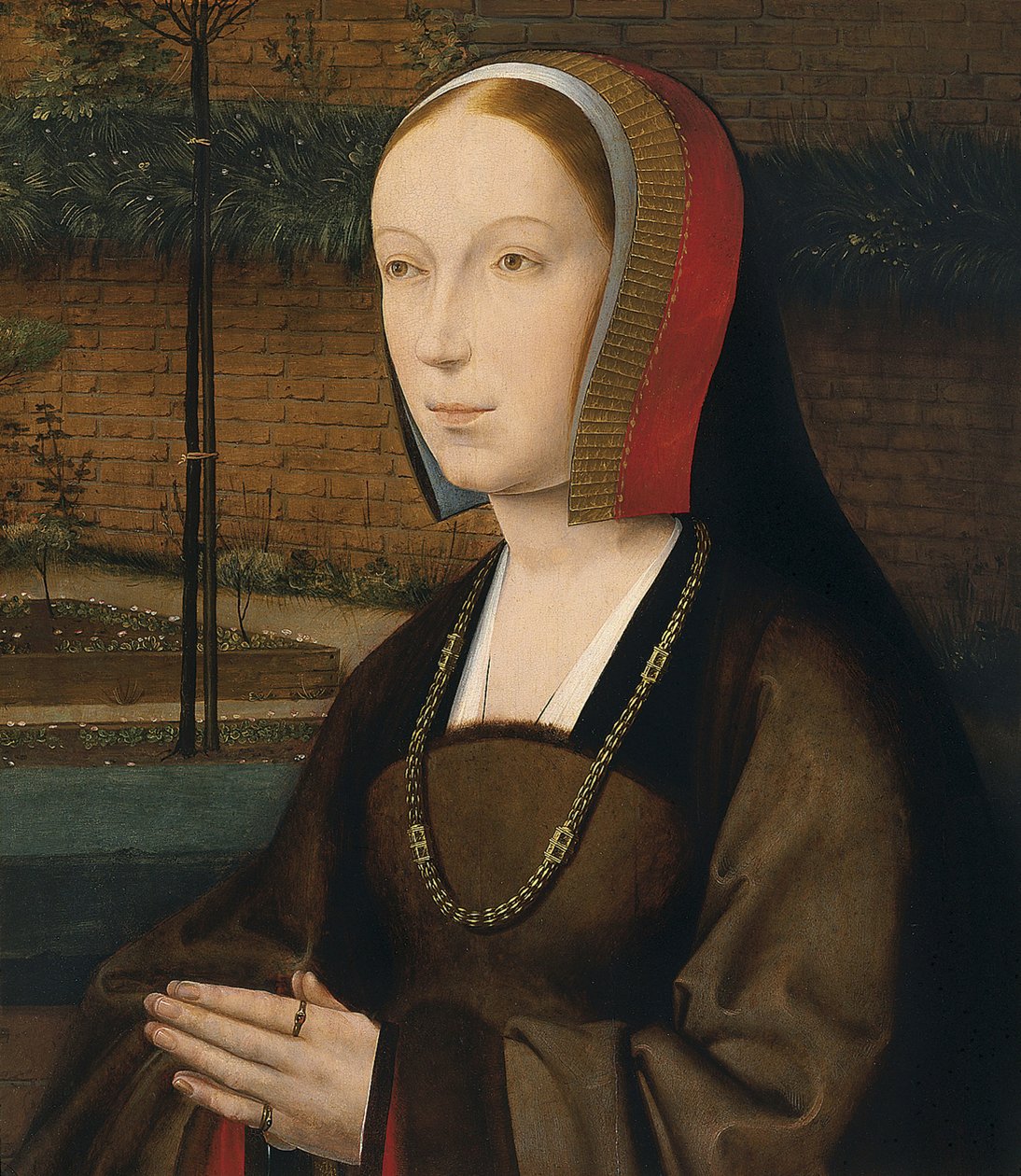 Portrait of a Female Donor by Provost