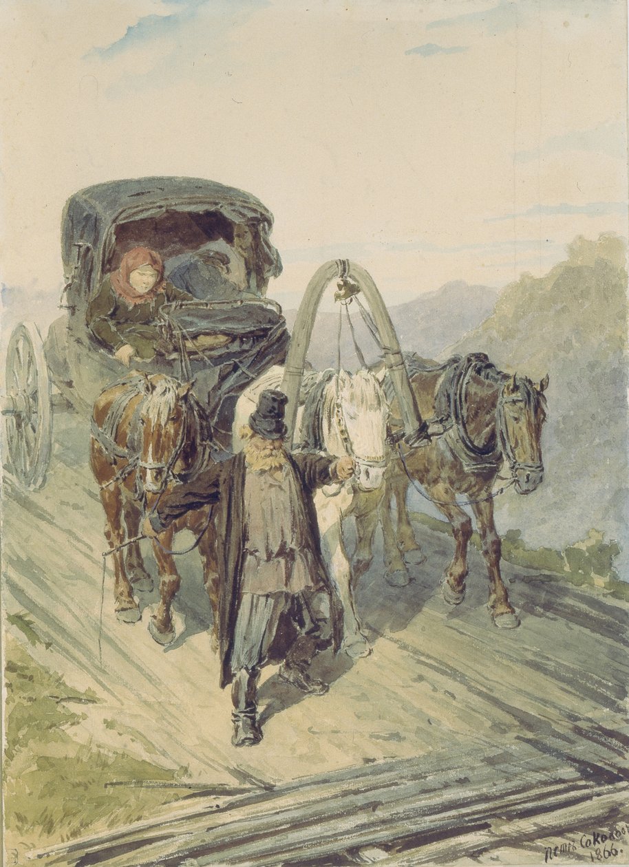 Troika by Pyotr Petrovich Sokolov