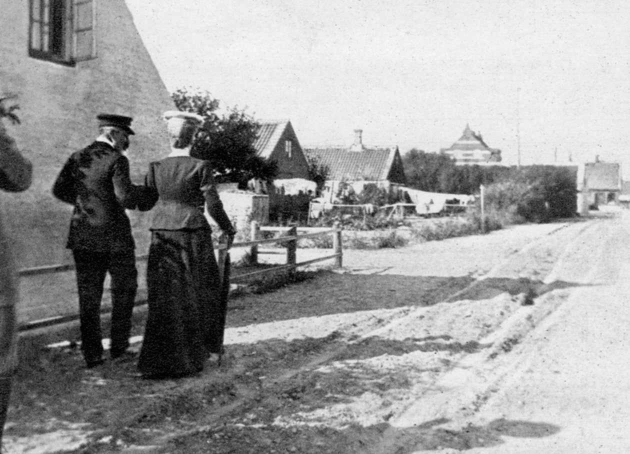 Landing at Skagen, Denmark, 1908 by Queen Alexandra