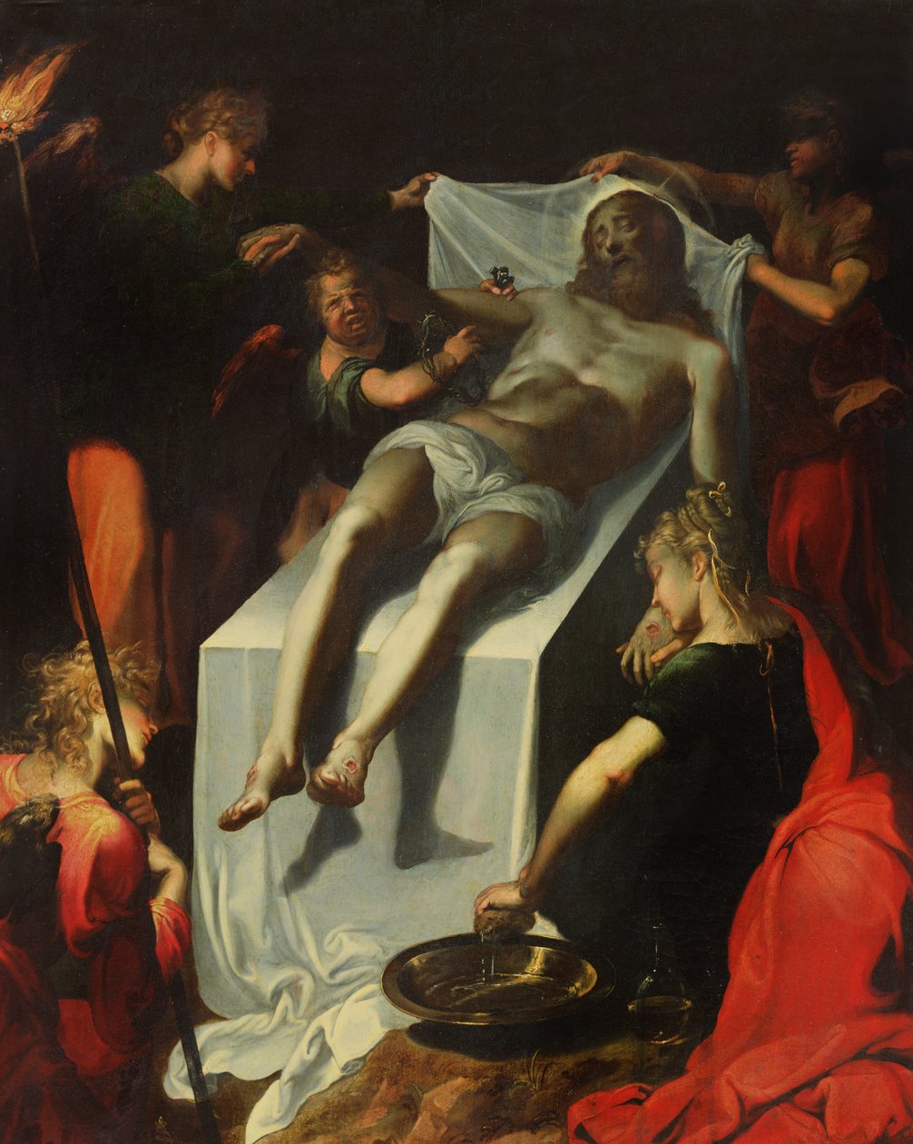 The Entombment of Christ by Quentin Varin