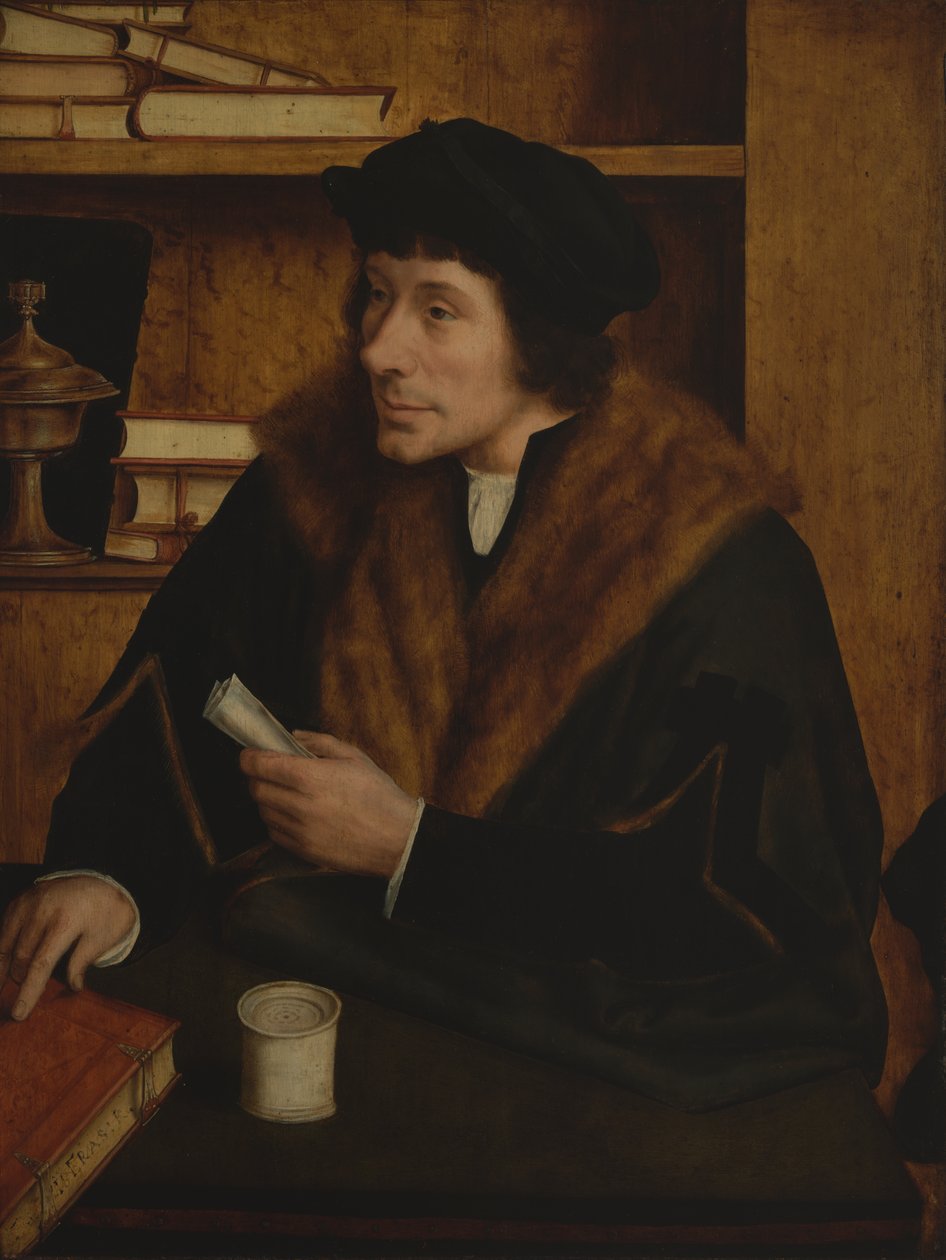 Pieter Gillis by Quentin Massys or Matsys