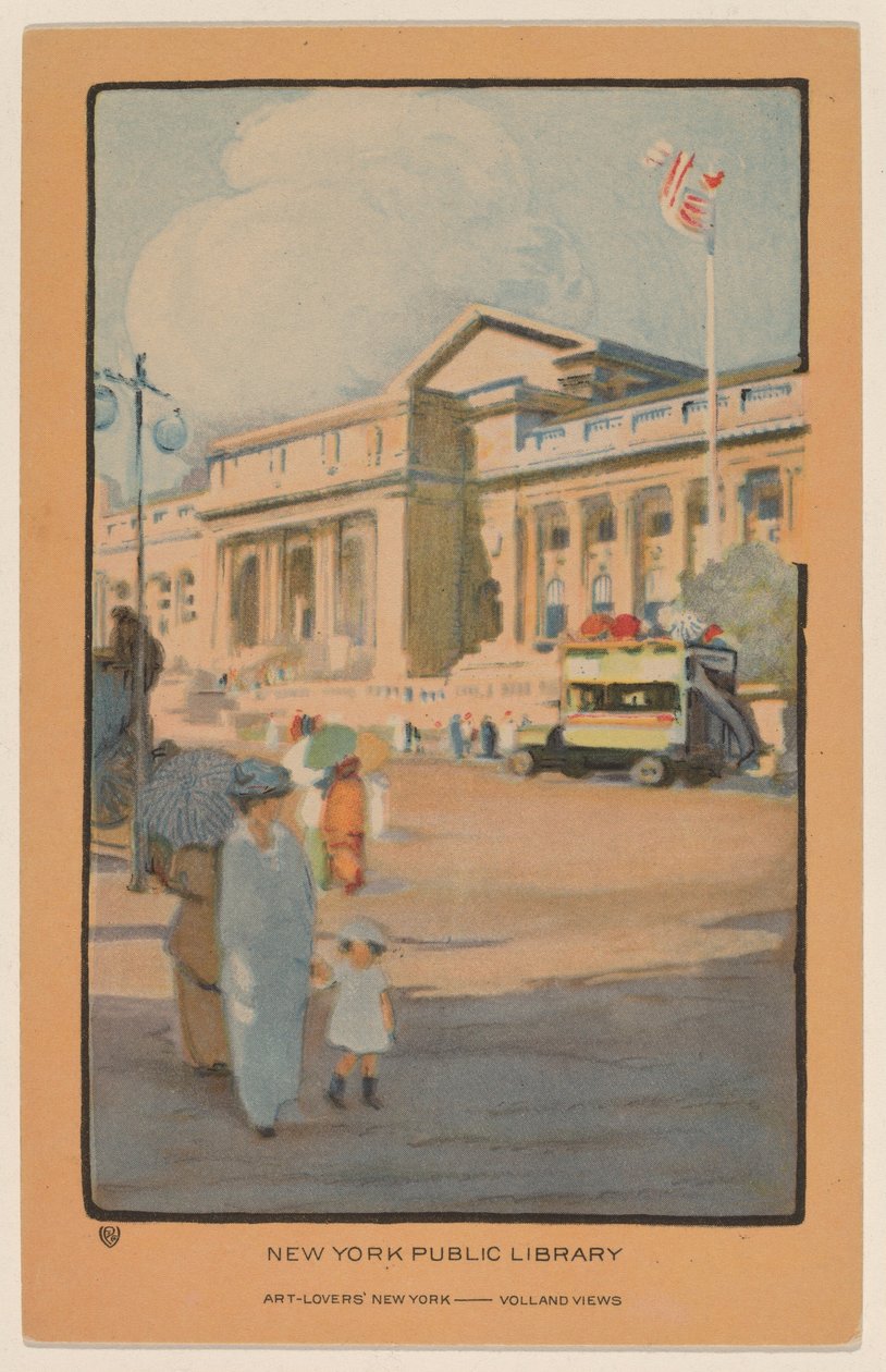 New York Public Library by Rachael Robinson Elmer