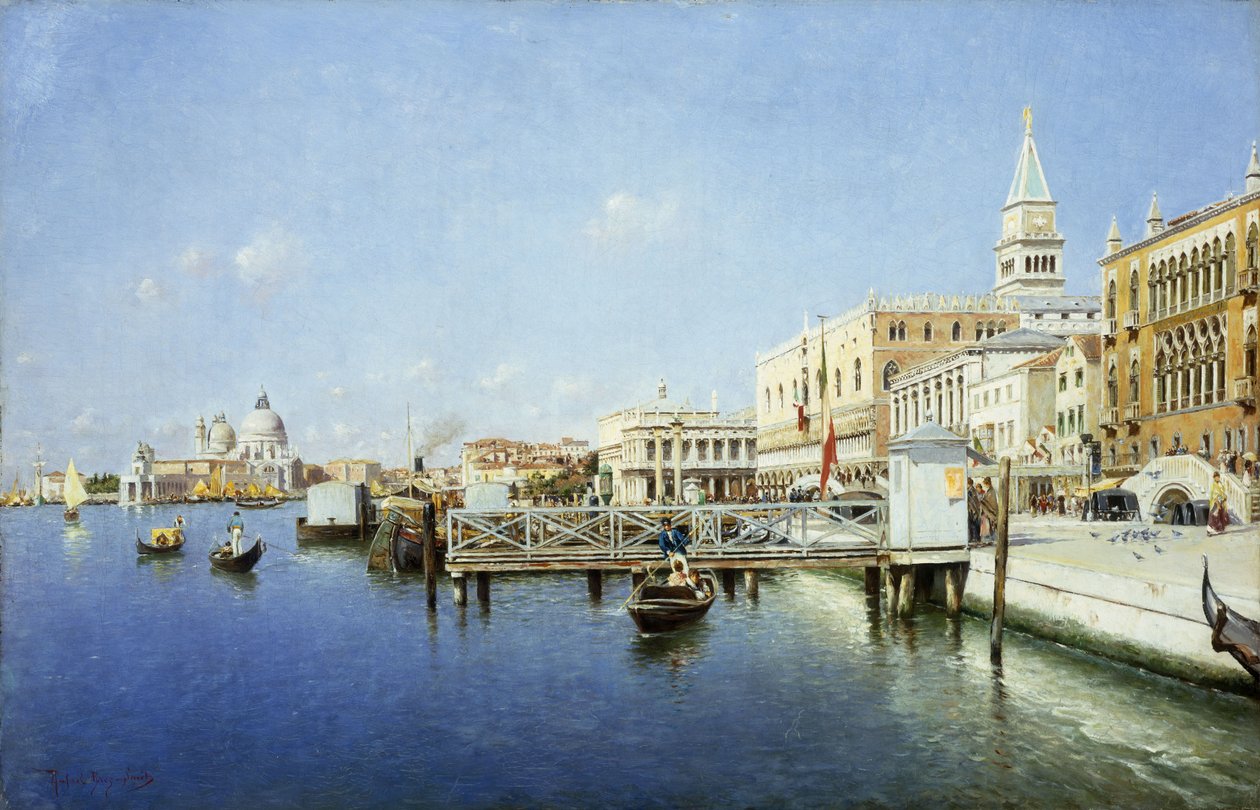 A View of Venice by Rafael Senet