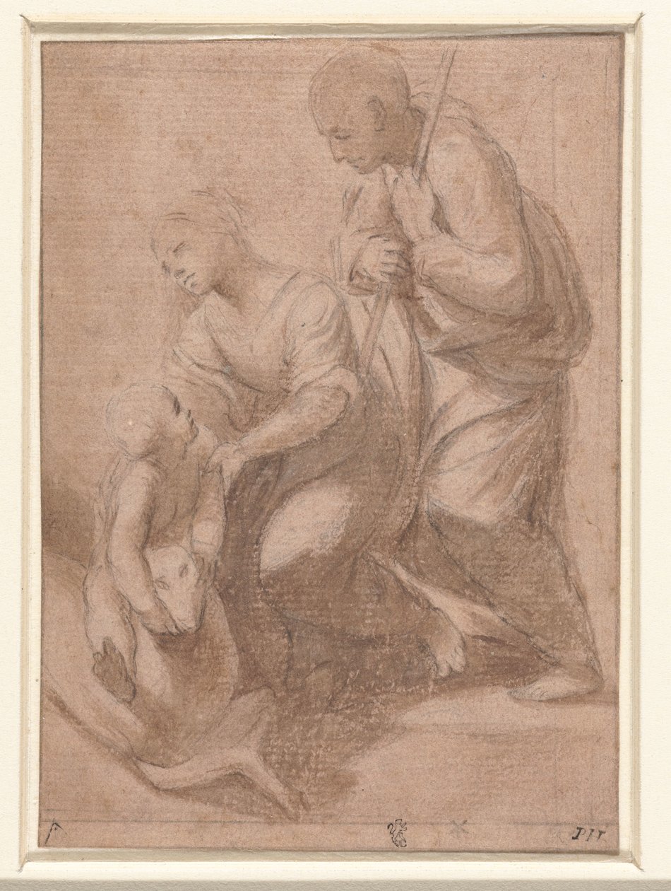 Holy Family with a Lamb by Rafaël