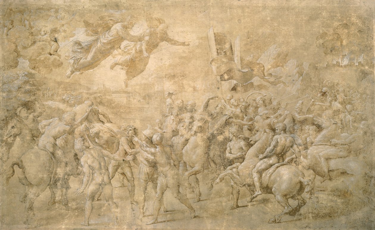 Apparition of St. Peter and St. Paul by Raffaello Sanzio Raphael