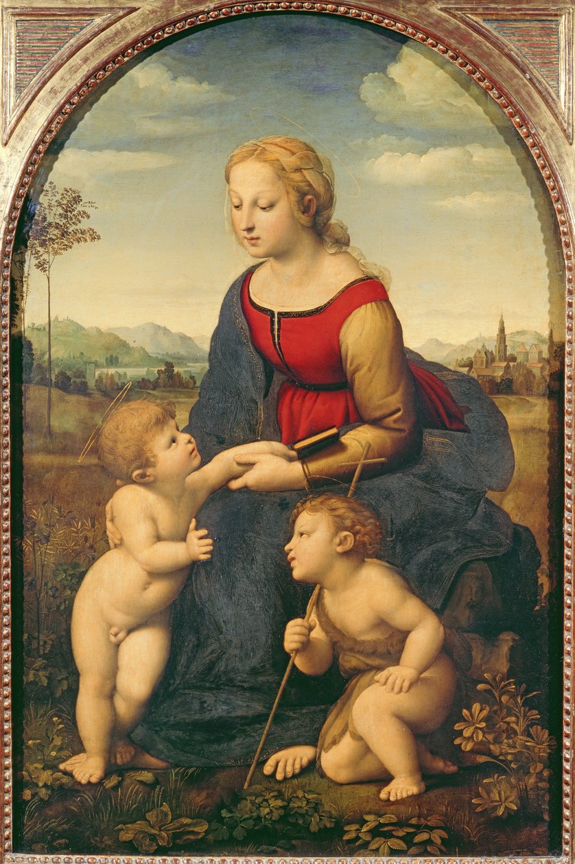 La belle Jardiniere by Raffaello Sanzio Raphael