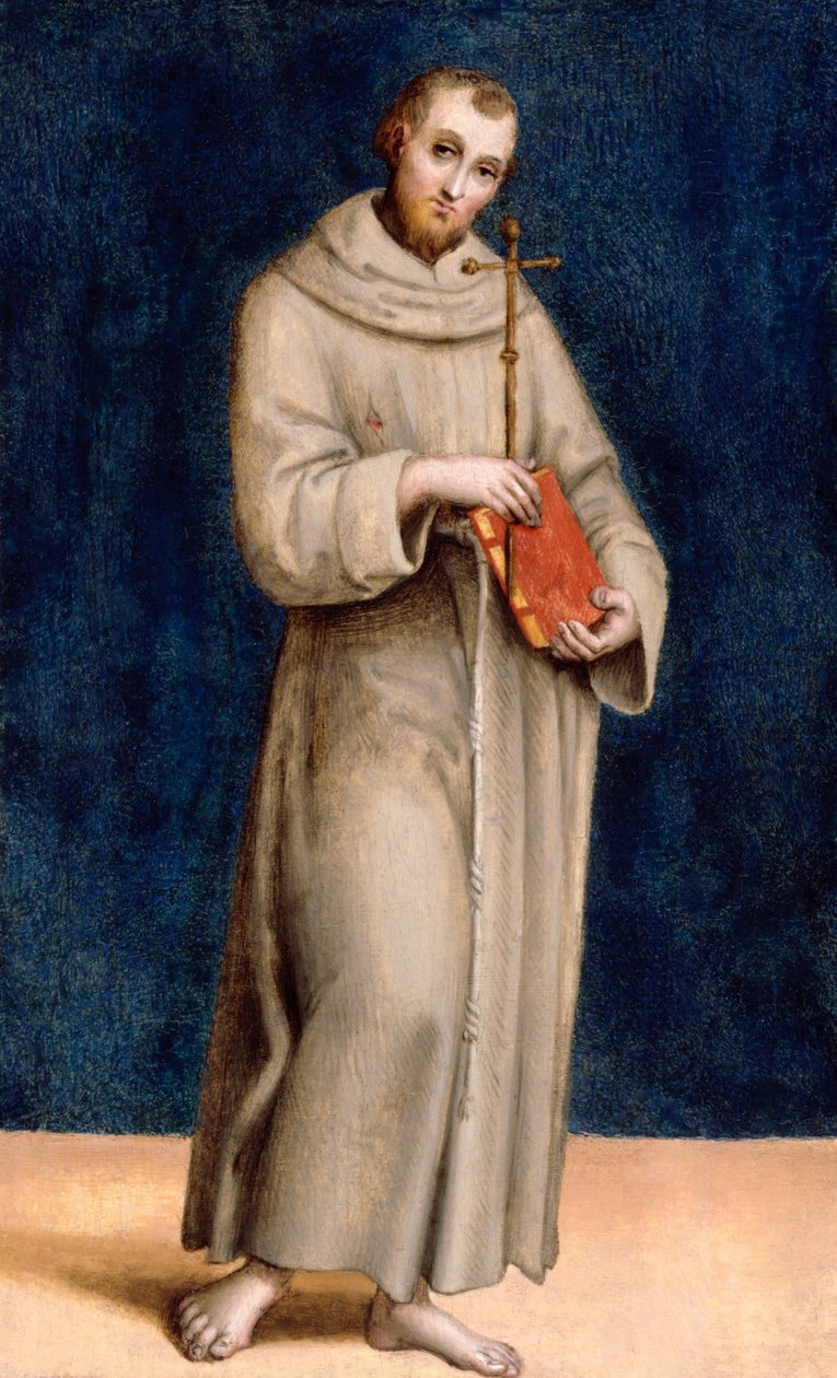 Saint Francis of Assisi by Raffaello Sanzio Raphael