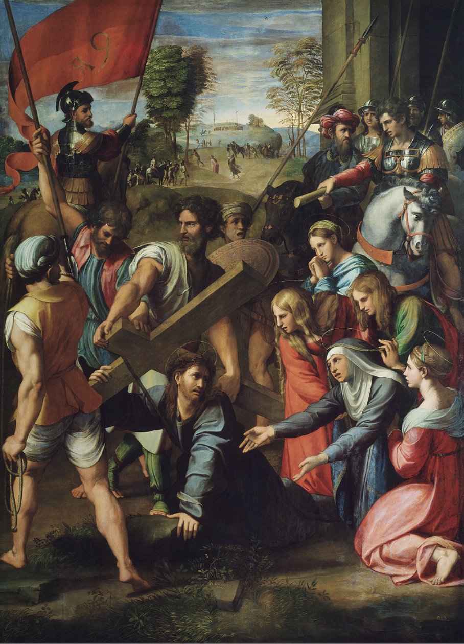 Christ Carrying the Cross by Raffaello Sanzio Raphael