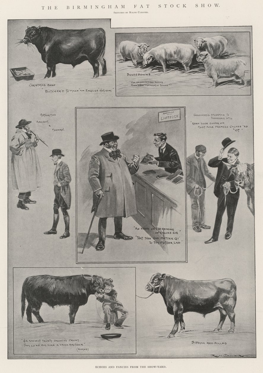 The Birmingham Fat Stock Show by Ralph Cleaver