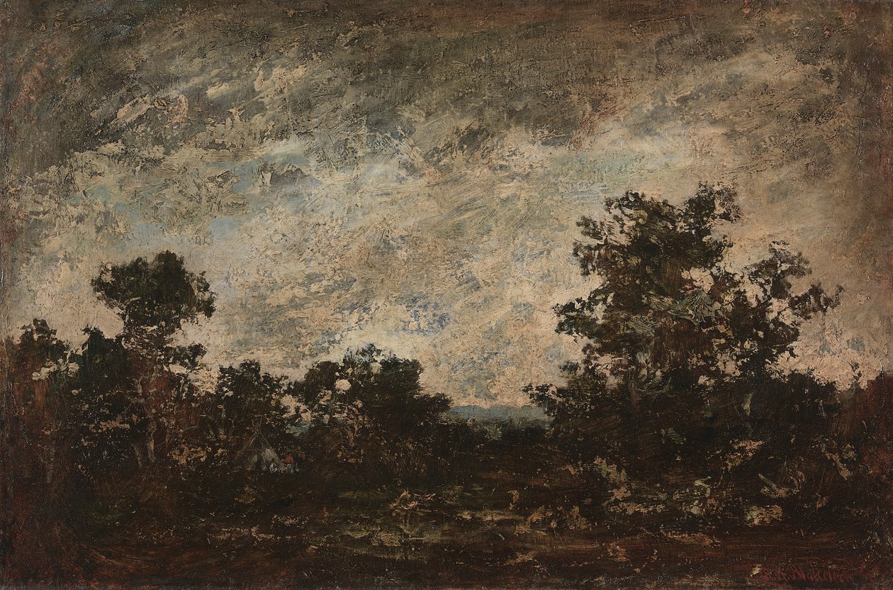 Indian Camp by Ralph Albert Blakelock