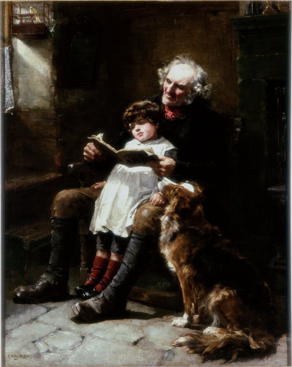A.B.C., 1887 by Ralph Hedley