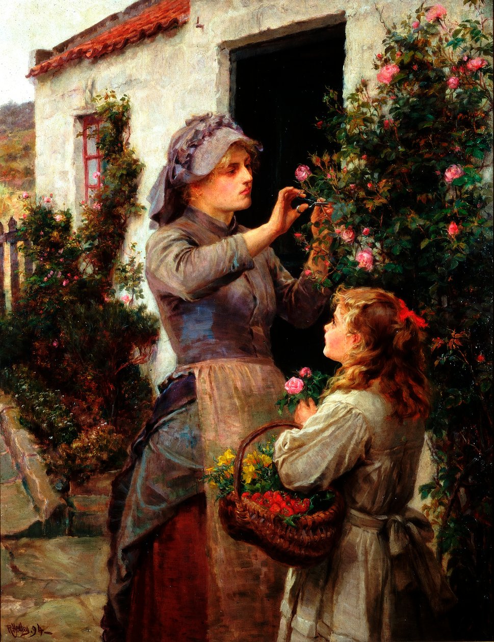 Roses for the Invalid by Ralph Hedley