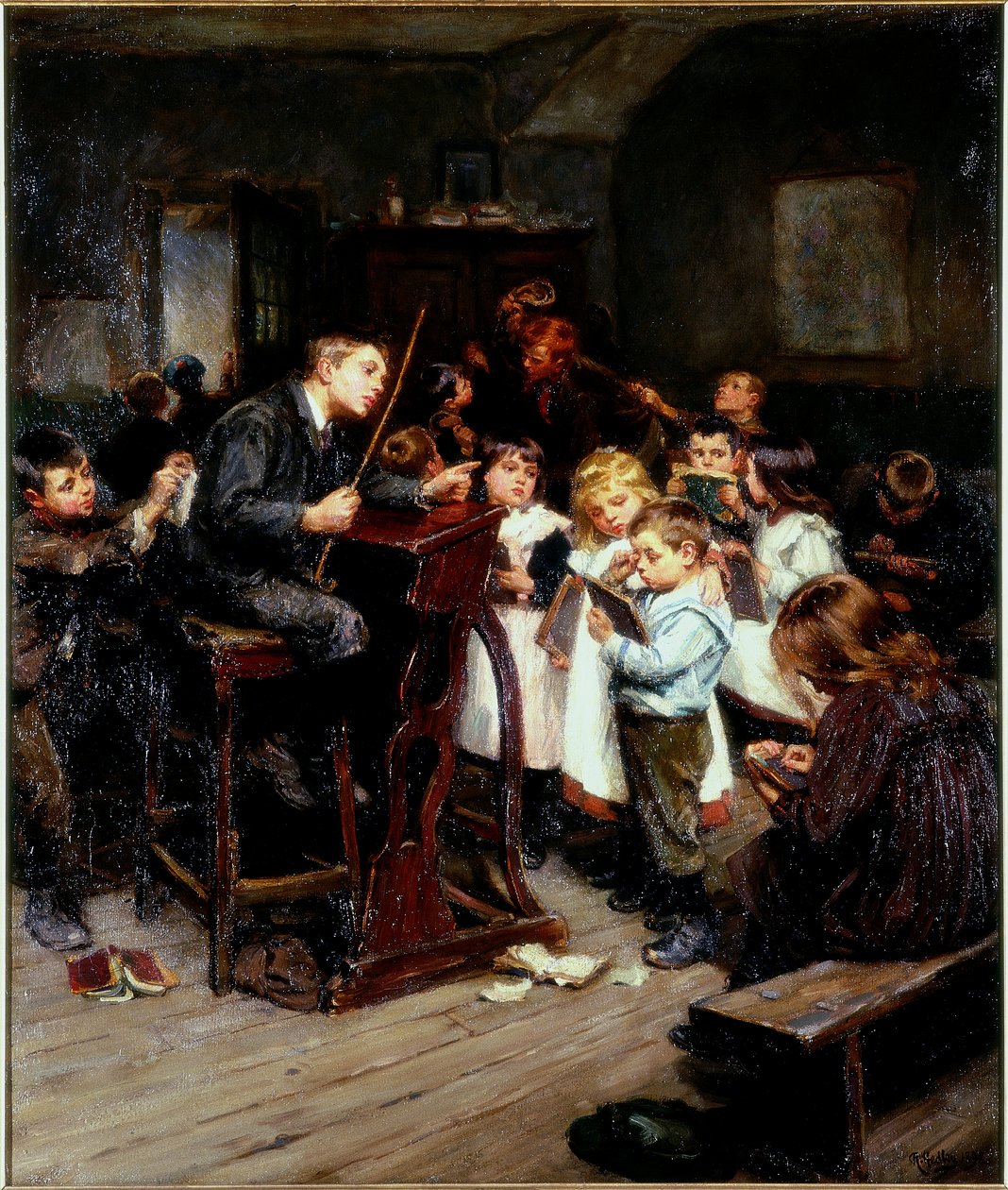 The Monitor by Ralph Hedley