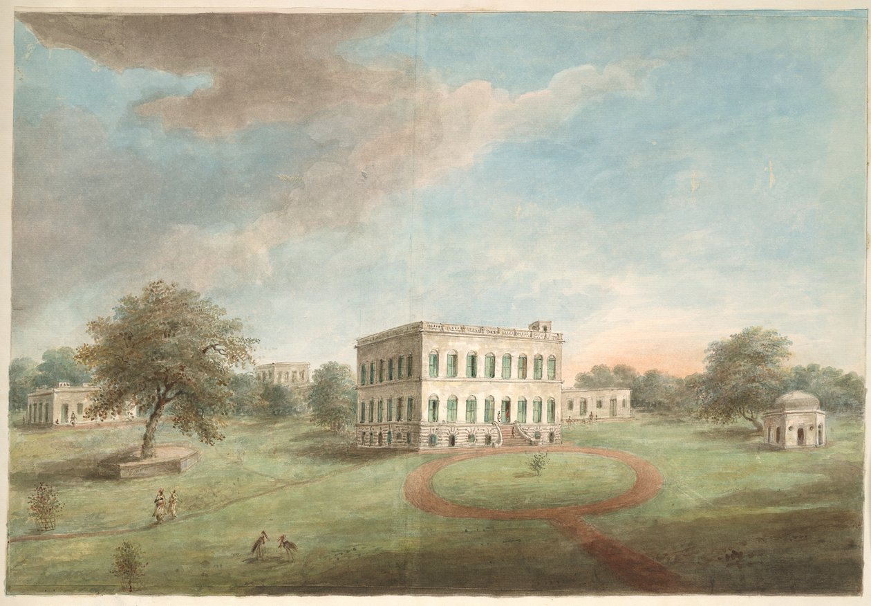 The Residency Building in Lucknow by Ram Sita