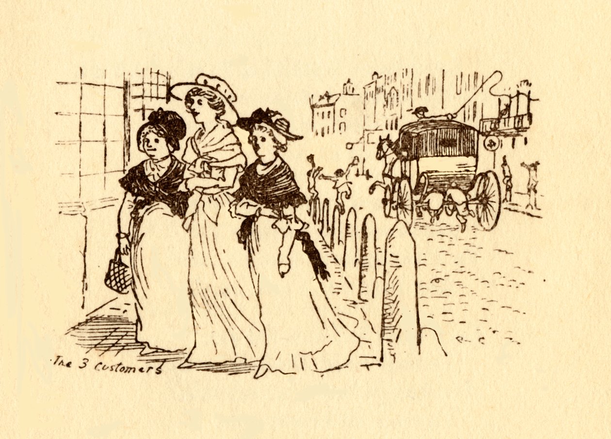 The 3 Customers by Randolph Caldecott