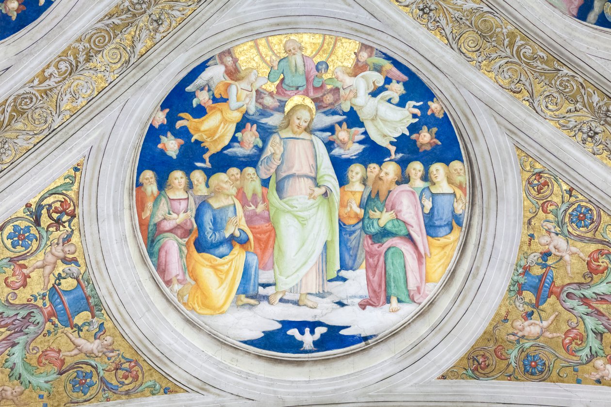 Christ as Sol Iustitiae by Raphael (1483 1520)