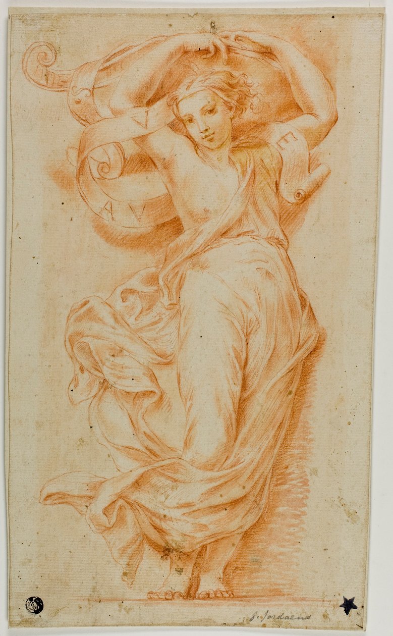 Caryatid with Yoke and Scroll by Raphael