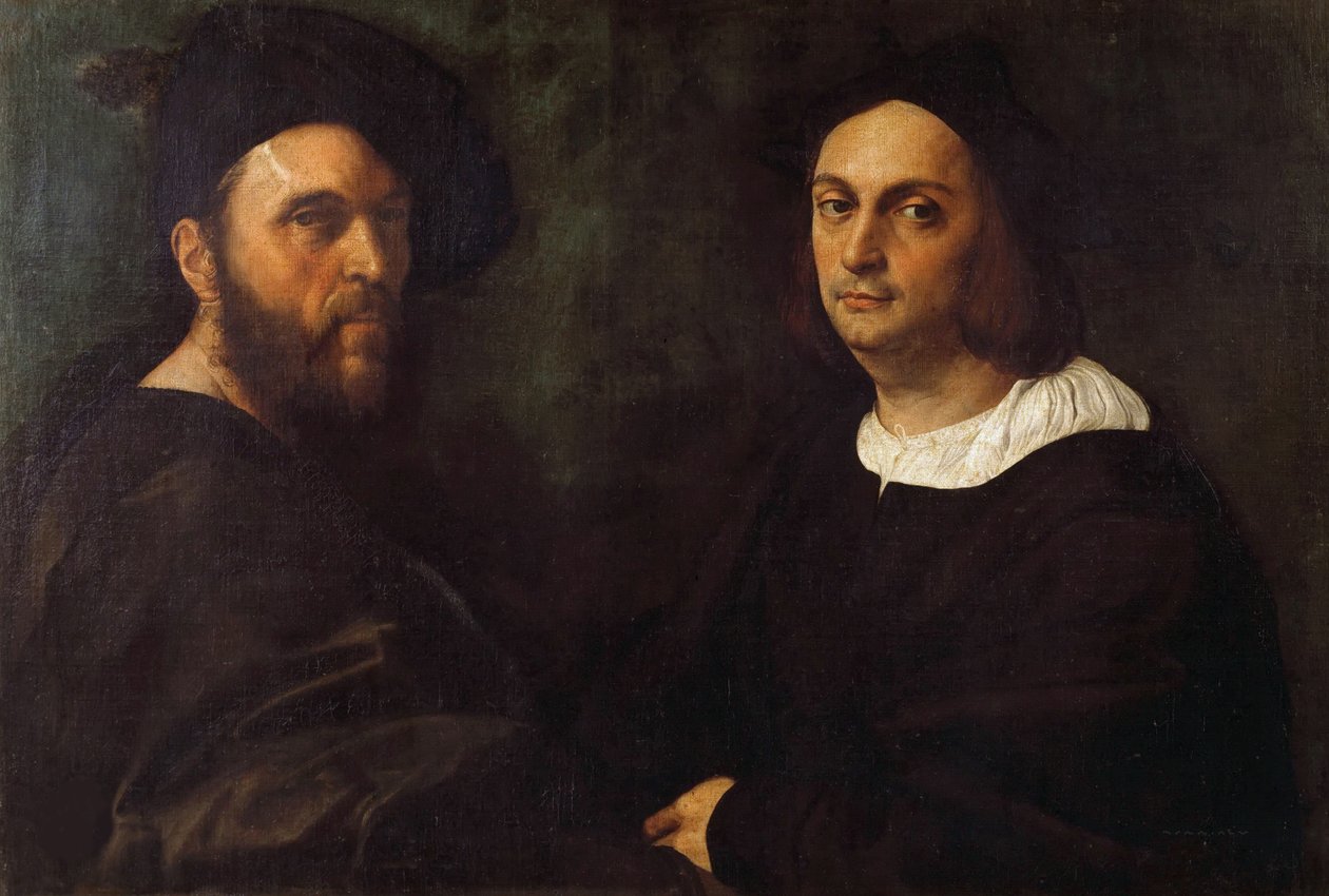 Double Portrait by Raphael