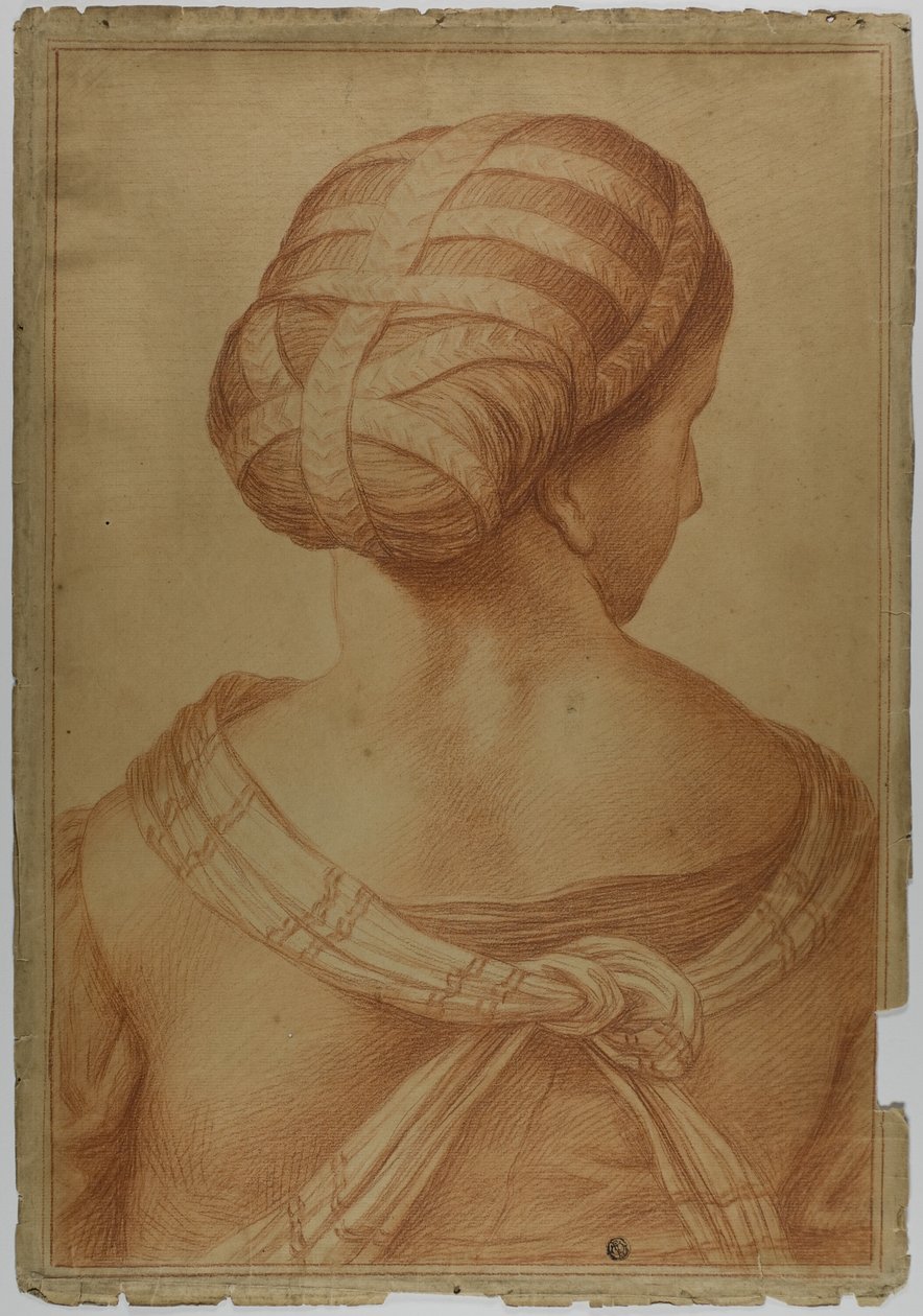 Muse Seen from the Back by Raphael