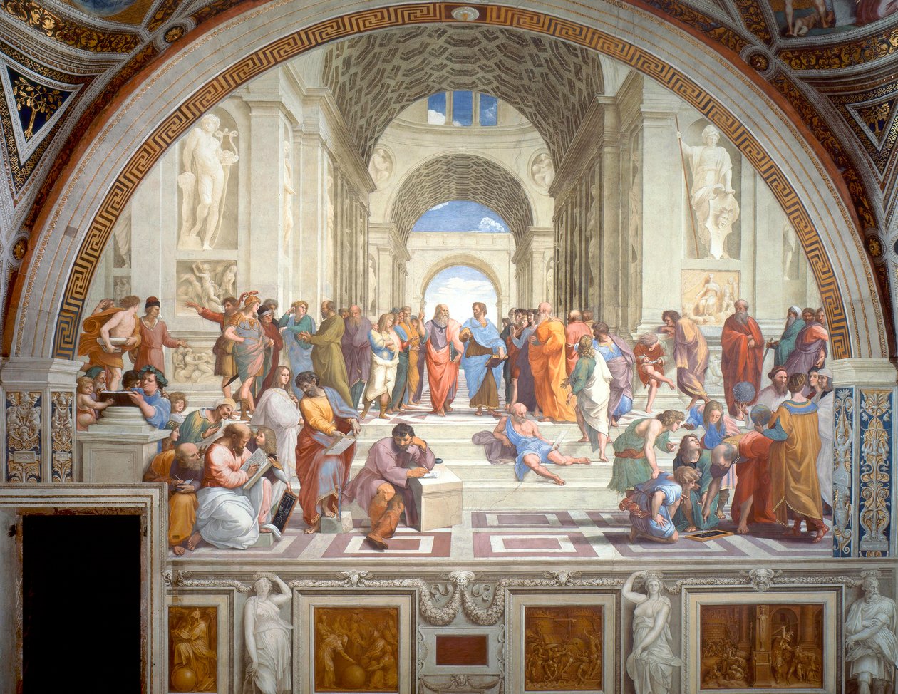 The School of Athens, 1509-1511 by Raphael
