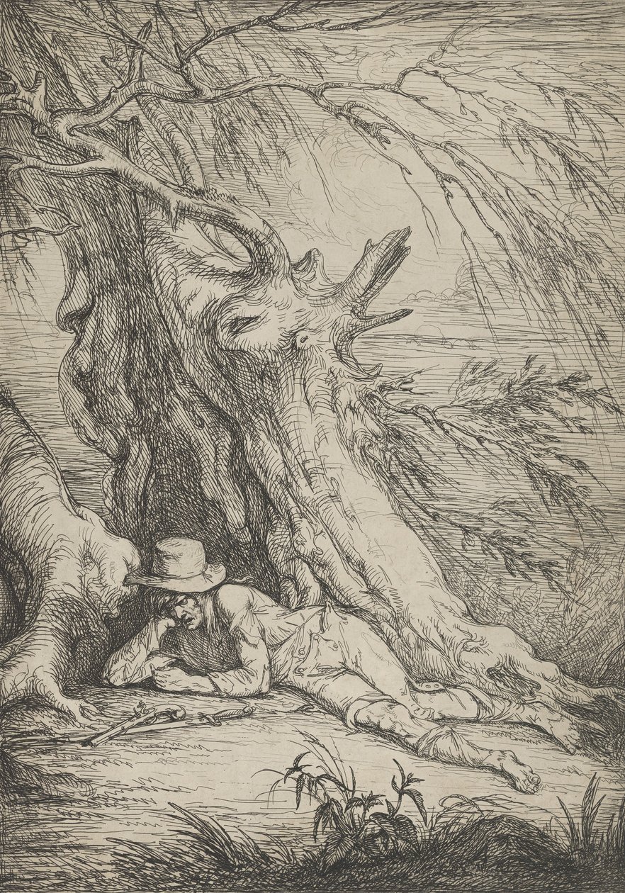 Bandit Beneath a Tree by Raphael Lamar West