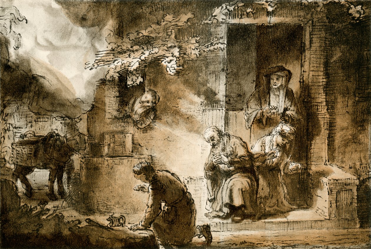 Unknown Image by Rembrandt van Rijn