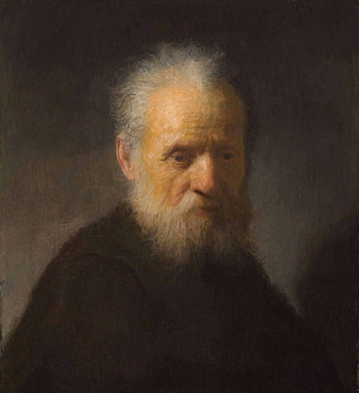 Old Man with Beard by Rembrandt van Rijn