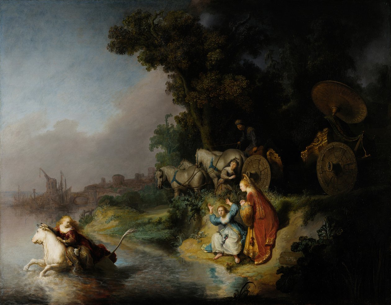 The Abduction of Europa by Rembrandt van Rijn